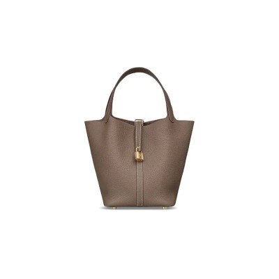 HERMÈS MASTER PICOTIN LOCK 22 TAURILLON CLEMENCE H060991CC18 (22*21*17cm) HERMÈS MASTER PICOTIN LOCK 22 TAURILLON CLEMENCE H060991CC18 (22*21*17cm)